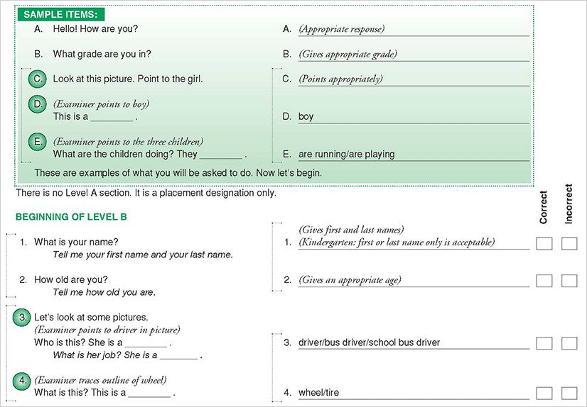 Ipt Oral Language Proficiency Test